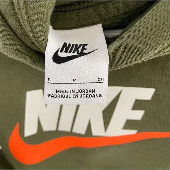 Nike boys green hoodie size small - Picture 6 of 6